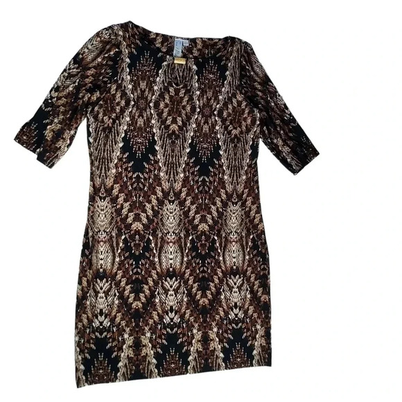 Emma & Michele Womens Dress L  Snake Pattern. - Picture 6 of 10